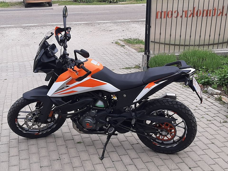 KTM Adventure 390 Orange OKR Moto replika (projekt číslo 3)